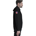 Personalized Pullover Hoodie - Abstract with Custom Name -DTG Print - Black image 22