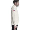 Personalized Pullover Hoodie - Abstract with Custom Name -DTG Print - Off White image 24