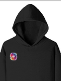 Personalized Pullover Hoodie - Abstract with Custom Name -DTF Print - Black image 13