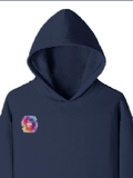 Personalized Pullover Hoodie - Abstract with Custom Name -DTF Print - Navy Blue image 14