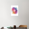 White / A4 Poster