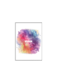Personalized Notebook - Abstract with Custom Name - White image 4