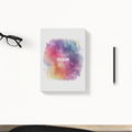 Personalized Daily Planner - Abstract with Custom Name - White image 1