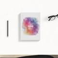 Personalized Daily Planner - Abstract with Custom Name - White image 2