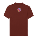 Personalized T-Shirt - Abstract with Custom Name -DTF Print - Brick Red image 3