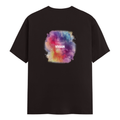 Personalized Male Classic Crew T-Shirt - Abstract with Custom Name -DTG Print - Coffee Brown image 8