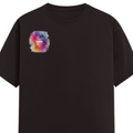 Personalized Male Classic Crew T-Shirt - Abstract with Custom Name -DTG Print - Coffee Brown image 18