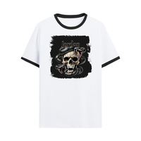 Personalized Ringer T-Shirt - Gritty with Custom Name -DTG Print