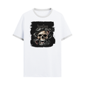 Personalized Ringer T-Shirt - Gritty with Custom Name -DTG Print - White Black image 2