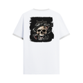 Personalized Ringer T-Shirt - Gritty with Custom Name -DTG Print - White Black image 6