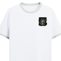 Personalized Ringer T-Shirt - Gritty with Custom Name -DTG Print - White Black image 10