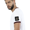 Personalized Ringer T-Shirt - Gritty with Custom Name -DTG Print - Maroon off white image 20