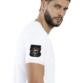 Personalized Ringer T-Shirt - Gritty with Custom Name -DTG Print - White Black image 22