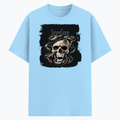 Personalized Cotton Stretch T-Shirt - Gritty with Custom Name -DTG Print - Baby Blue image 5