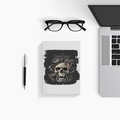 Personalized Notebook - Gritty with Custom Name - White image 1