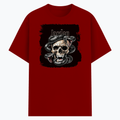Personalized Cotton Stretch T-Shirt - Gritty with Custom Name -DTF Print - Red image 3