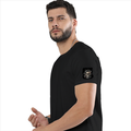 Personalized Cotton Stretch T-Shirt - Gritty with Custom Name -DTF Print - Black image 22