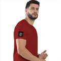 Personalized Cotton Stretch T-Shirt - Gritty with Custom Name -DTF Print - Red image 28