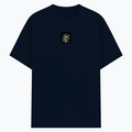 Personalized Basic T-Shirt PC - Gritty with Custom Name -DTF Print - Navy melange image 5