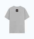 Personalized Basic T-Shirt PC - Gritty with Custom Name -DTF Print - Grey Melange image 7