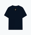 Personalized Basic T-Shirt PC - Gritty with Custom Name -DTF Print - Navy melange image 10