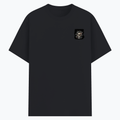 Personalized Basic T-Shirt PC - Gritty with Custom Name -DTF Print - Black melange image 14