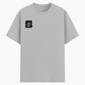 Personalized Basic T-Shirt PC - Gritty with Custom Name -DTF Print - Grey Melange image 17