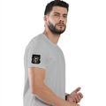 Personalized Basic T-Shirt PC - Gritty with Custom Name -DTF Print - Grey Melange image 27