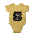 Personalized Rompers - Gritty with Custom Name -DTG Print - Yellow image 6
