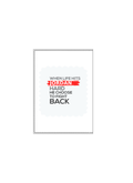 Personalized Notebook - Typographic with Custom Name - back_2 - White - mockup 4