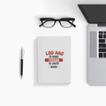 Personalized Notebook - Expressive with Custom Name - front - White - mockup 1