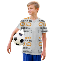 Personalized Kids Sports T-Shirt All Over Printed Products - Graphic with Custom Name - Kids Sports T-Shirt All Over Printed Products