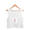 Female Crop Tank