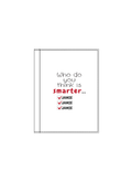 Personalized Notebook - Text-based with Custom Name - front_2 - White - mockup 3
