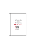 Personalized Notebook - Typographic with Custom Name - Notebook - front_2 - White - mockup 3