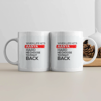 White Coffee Mug | 11 oz | Ceramic | Sublimation Printed | Fade Proof Print | Minimalist | Self-improvement