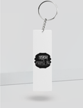 Keychain - Grunge Self-identity - back_Slim - White - mockup 6
