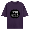 T-Shirt - Grunge Self-identity - front - Purple - mockup 1