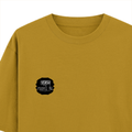 T-Shirt - Grunge Self-identity - left pocket - Mustard Yellow - mockup 3