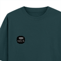 T-Shirt - Grunge Self-identity - left pocket - Petrol Blue - mockup 3