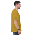 T-Shirt - Grunge Self-identity - left sleeve - Mustard Yellow - mockup 5