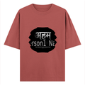 T-Shirt - Grunge Self-identity - front - Coral - mockup 1
