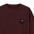 T-Shirt - Grunge Self-identity - right pocket - Maroon - mockup 4
