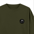 T-Shirt - Grunge Self-identity - right pocket - Olive Green - mockup 4
