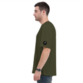 T-Shirt - Grunge Self-identity - right sleeve - Olive Green - mockup 6