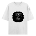 Oversized Standard T-Shirt (Dtg) | Modern | Self-reliance | Self-gift | Empowering - front - White - mockup 1