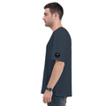 Oversized Standard T-Shirt (Dtg) | Modern | Self-reliance | Self-gift | Empowering - right sleeve - Navy Blue - mockup 6