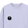 Oversized Standard T-Shirt | Unisex Relaxed Fit | 100% Super Combed Cotton DTG | Soft, Breathable & Durable | Adult | Modern | Self | Identity - left pocket - Lavender - mockup 3