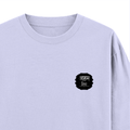 Oversized Standard T-Shirt | Unisex Relaxed Fit | 100% Super Combed Cotton DTG | Soft, Breathable & Durable | Adult | Modern | Self | Identity - right pocket - Lavender - mockup 4