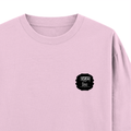 Oversized Standard T-Shirt | Unisex Relaxed Fit | 100% Super Combed Cotton DTG | Soft, Breathable & Durable | Adult | Modern | Self | Identity - right pocket - Light Baby Pink - mockup 4